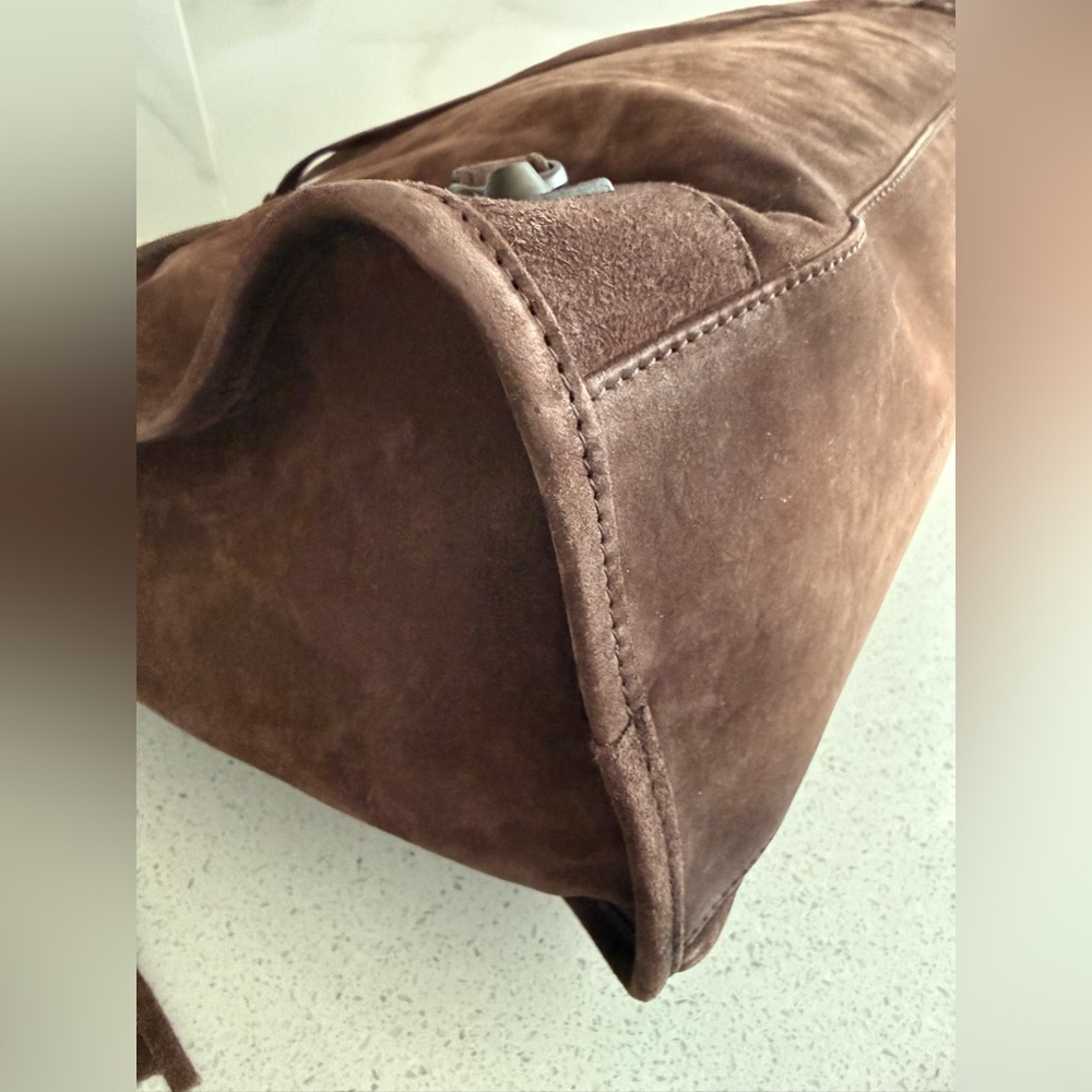 Balenciaga Le City Brown Suede Bag Large SOLD OUT - Picture 7 of 12